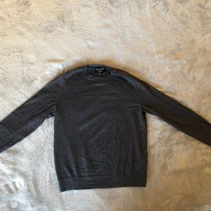 Two Banana Republic Italian Merino Crew-Neck Sweaters Men's Large